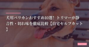 【2026年版】犬用バリカンおすすめ10選！トリマーが静音性・切れ味を徹底比較【自宅セルフカット】