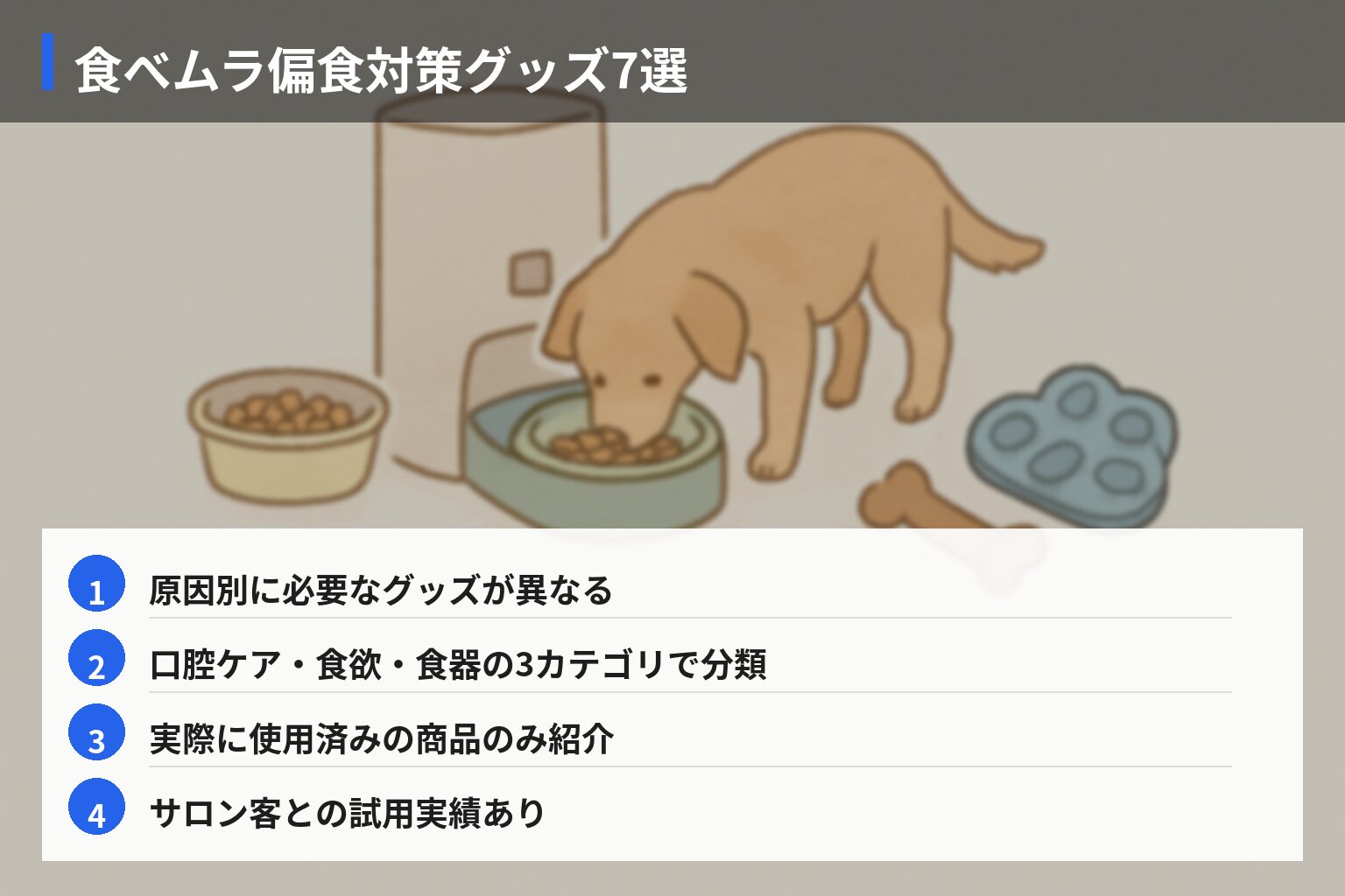 食べムラ・偏食対策に役立つおすすめ給食器&グッズ7選の図解・説明イラスト